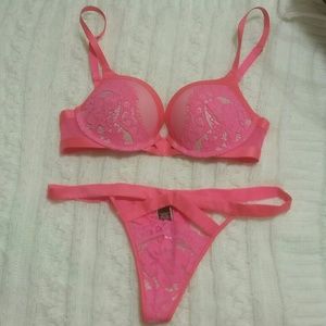 VS bra and panty set bra